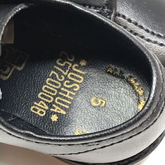 CRADLE JUMPERS  Black Kid's Unisex Shoes Size 5 Made in the U.S.A. Walking Baby - Picture 10 of 10